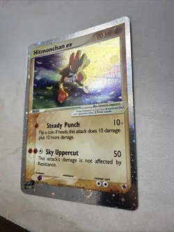 2003 Pokemon Hitmonchan Ex 98/109 Rare Ruby & Sapphire - Image 3
