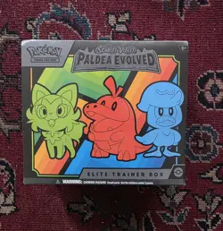 Pokemon Paldea Evolved Elite Trainer Box ETB New Factory Sealed 820650853661 - Image 1