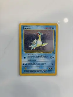 HP Vintage Pokemon Lot Lapras Mewtwo Zapdos Fossil Team Rocket Base - Image 2