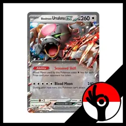 Pokemon TCG: Twilight Masquerade - 141/167 - Bloodmoon Ursaluna ex - Image 1