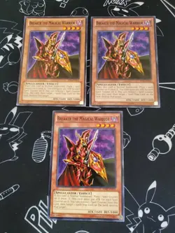 Yugioh - Breaker the Magical Warrior SDSC-EN011/YSYR-EN015 LP/NM Unlim Common x3 - Image 1