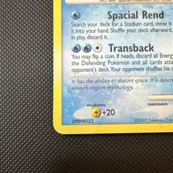 The Pokemon Company Palkia 11/130 Diamond and Pearl Holo Rare 90 HP 2007 - Image 3