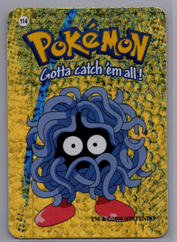 Tangela #114 - Vintage Vending Machine Prism Sticker 2000 - Pokemon Card - Image 1