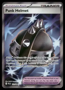Punk Helmet 121/094 Ultra Rare Phantasmal Flames Pokemon NM - Image 1