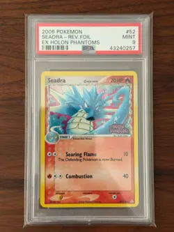 Pokemon Seadra EX Holon Phantoms Reverse Holo #52 PSA 9 Mint - Image 1