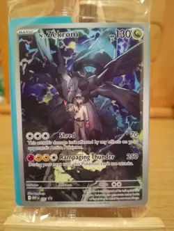 Pokemon TCG N's Zekrom 31 Promo Ascended Hero's ETB still sealed - Image 1