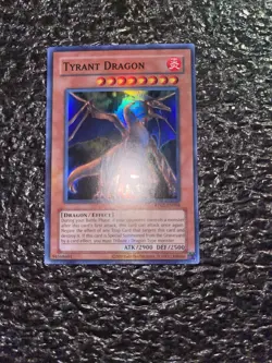 Yugioh! Tyrant Dragon RP02-EN056 Super Rare 2025 Reprint Unlimited NM - Image 1