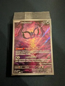 Pecharunt Pokemon SVP 129 Full Art Illustration Rare Black Star Promo SEALED - Image 1