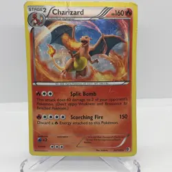 vintage Pokemon 2012 Charizard Boundaries Crossed Holo Rare 20/149 - Image 1