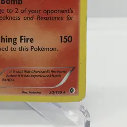 vintage Pokemon 2012 Charizard Boundaries Crossed Holo Rare 20/149 - Image 4