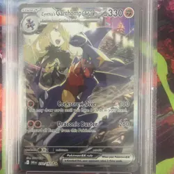 2025 POKEMON DESTINED RIVALS #232 CYNTHIA'S GARCHOMP ex SIR PSA 10 GEM MINT - Image 2