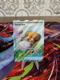 Sacred Ash 115/088 Perfect Order Trainer Full Art Holo Rare Pokemon TCG MINT - Image 1
