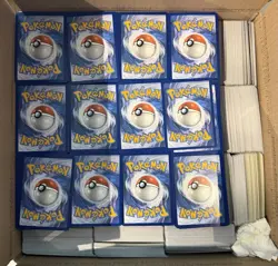 Large Flat Rate Box of Pokemon Bulk (Common/Uncommon/Rares) - Image 2