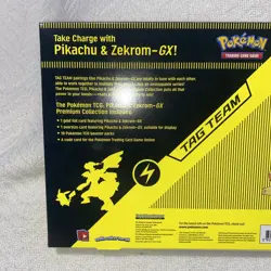 Nintendo Pokemon TCG Pikachu and Zekrom-GX Tag Team Premium Collection 820650809910 - Image 4