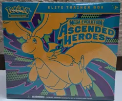 Ascended Heroes Elite Trainer Box Sealed ETB Pokemon brand new Sealed NEW ! - Image 1
