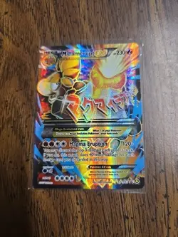 Pokemon TCG M Camerupt EX XY198A Black Star Promo Alternate Art 2017 Holo HP - Image 1