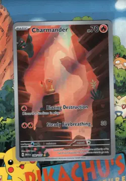Pokemon TCG Charmander 168/165 Sv: Scarlet & Violet 151 Holo NM/M - Image 1
