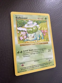 Bulbasaur Shadowless 44/102 | Base Set | LP | Pokemon - Image 2