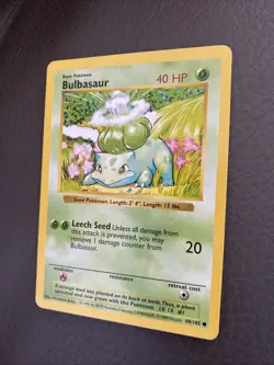 Bulbasaur Shadowless 44/102 | Base Set | LP | Pokemon - Image 3