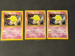 6 x Drowzee 49/102 Pokemon Base Set Unlimited (LP-MP) - Image 3
