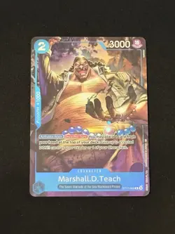Marshall D. Teach - One Piece TCG ST17-005 Seven Warlords of Sea Set ENG - Image 1