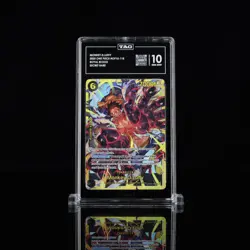 2025 One Piece Monkey.D.Luffy OP10-118 Secret Rare SR TAG 10 English - Image 1