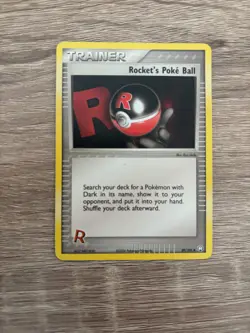 Pokemon Rocket's Poke Ball Ex Team Rocket Returns Set Card 89/109 - Image 1
