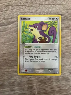 Pokemon Rattata Ex Team Rocket Returns Set Card 71/109 - Image 1