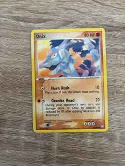 Pokemon Onix Ex Team Rocket Returns Set Card 69/109 - Image 1