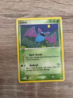 Pokemon Zubat Ex Team Rocket Returns Set Card 82/109 - Image 1