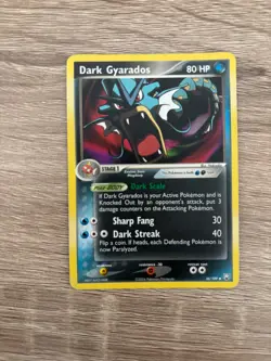Pokemon Dark Gyarados Ex Team Rocket Returns Set Card 36/109 - Image 1