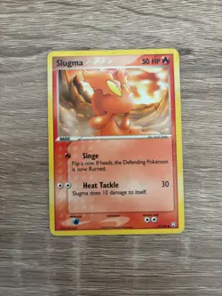 Pokemon Slugma Ex Team Rocket Returns Set Card 77/109 - Image 1