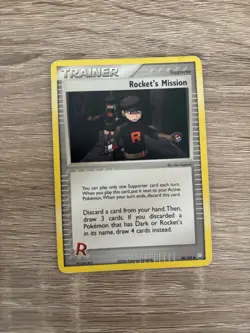 Pokemon Rocket's Mission Ex Team Rocket Returns Set Card 88/109 - Image 1