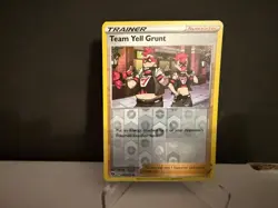 2020 Pokemon TCG Team Yell Grunt 067 Champion's Path Reverse Holo U Card NM+ - Image 1