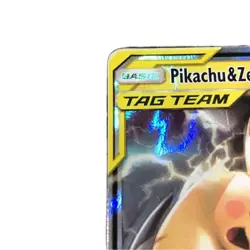 Pikachu & Zekrom GX 33/181 Sm-Team Up Holo Tag Team Pokemon Card - Image 3