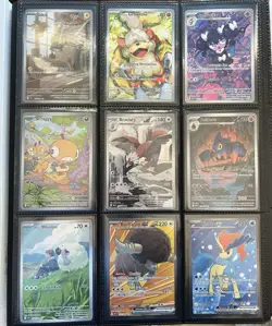 54 Card Pokemon Lot Black Bolt White Flare Illustration Rares EXs Pokeballs - Image 1