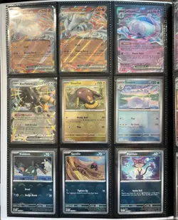 54 Card Pokemon Lot Black Bolt White Flare Illustration Rares EXs Pokeballs - Image 2