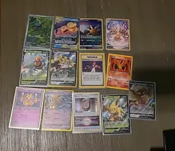 Rare Pokemon Card Lot Holo (13) Vintage And New Psyduck Slowpoke Gx 35 - Image 1
