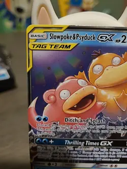 Rare Pokemon Card Lot Holo (13) Vintage And New Psyduck Slowpoke Gx 35 - Image 3