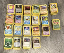 Vintage Pokemon Card Lot ~ 2,100 Cards - MP/HP/DMG - Base, Neo, E Series, Ruby - Image 1
