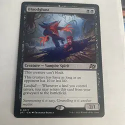 Bloodghast NM MTG Aetherdrift Rare Magic the Gathering - Image 1