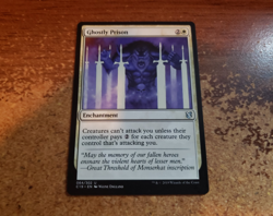 Ghostly Prison - Commander 2019 MTG Magic the Gathering - Near Mint Uncommon - Image 1