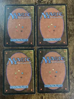 Hymn To Tourach Signed Quinton Hoover 4x Play set Mtg RARE Fallen Empires - Image 2