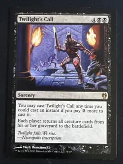 1x Twilight's Call (76) Duel Decks: Izzet vs. Golgari MP MTG Magic x1 MKE - Image 1