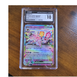 Pokemon TCG Espeon ex 063/187 Sv8a Terastal Fest ex Holo CGC 10 Japanese - Image 1