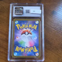 Pokemon TCG Espeon ex 063/187 Sv8a Terastal Fest ex Holo CGC 10 Japanese - Image 2