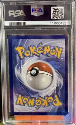 2025 POKEMON DESTINED RIVALS ILLUSTRATION RARE#193 MISTY'S PSYDUCK PSA 8 - Image 2