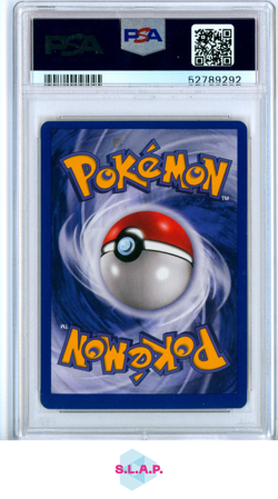 MOLTRES BLACK STAR-AOKI ERROR POKEMON PROMO BLACK STAR 2000 21 PSA 8 - Image 2