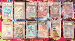 Pokemon TCG Assorted Graded Lot (PSA, BGS, TAG, & CGC) - Image 1