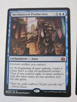 MTG - Mechanized Production - Reprint Aether Revolt - Image 1